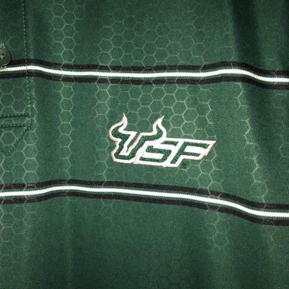 USF polo cutter & buck Men’s Large - Picture 2 of 3